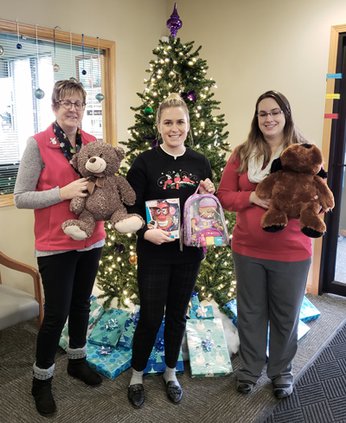 christmas stocking CREDIT UNION