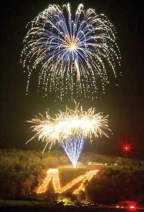 1 M fireworks