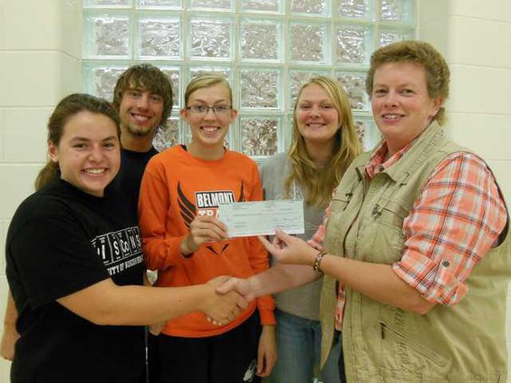 Belmont FFA donation