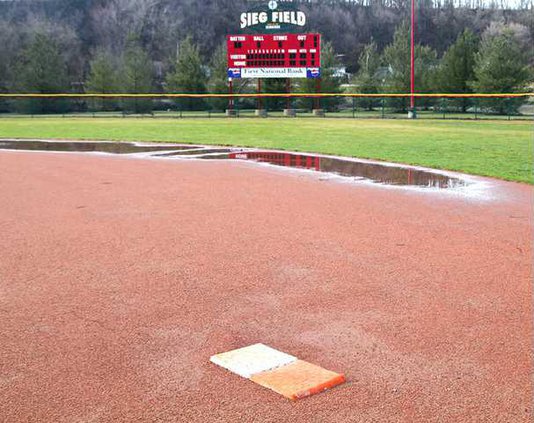 Field puddles color