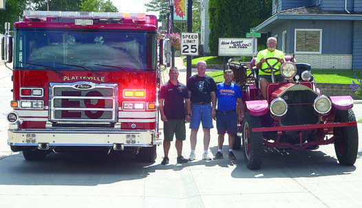 Platteville fire trucks