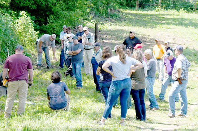 Group Watching Fencing
