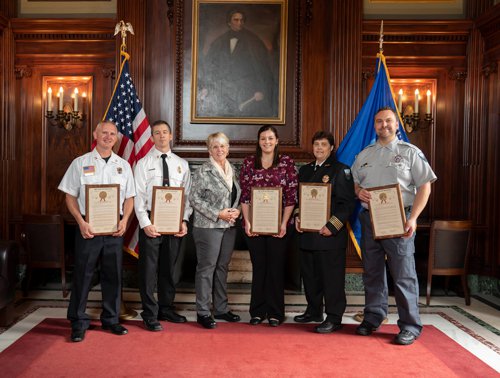 first responders honored